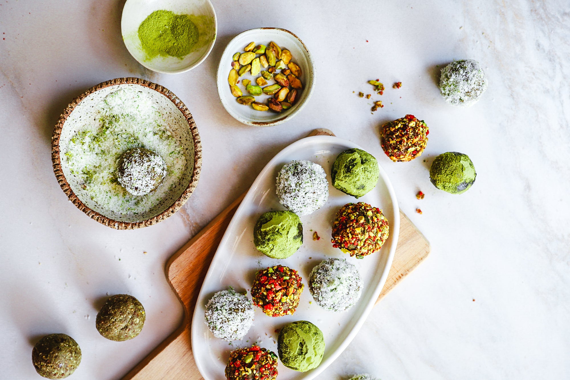 KAILO Kitchen: Super Greens & Berry Protein Bliss Balls